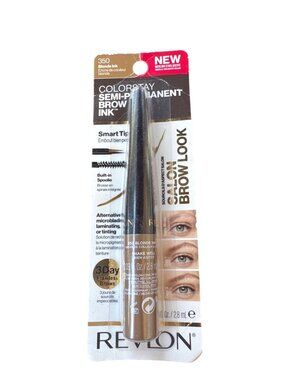 Revlon Colorstay Semi Permanent Brow Ink 350 Blond Sealed New